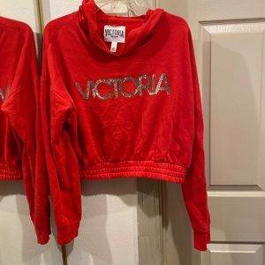 Victoria’s Secret sport – hot red sequins Victoria top
